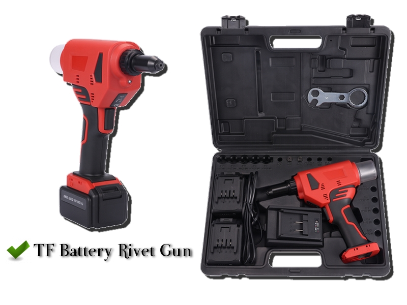 pistola per ribattini